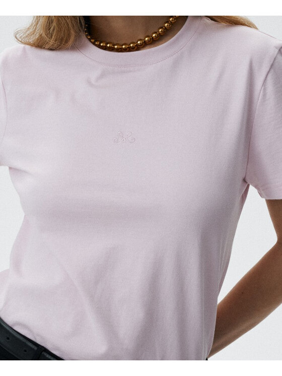 MARI PRETI MARI PRETI T-shirt Essenza Rosa Regular Fit