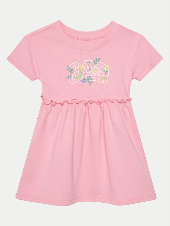 Gap Gap Vestito da giorno 736116-00 Rosa Regular Fit