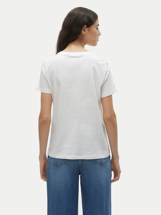 Vero Moda Vero Moda T-särk Odessa 10308688 Valge Regular Fit