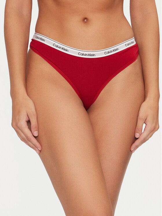 Calvin Klein Underwear Brazílske nohavičky 000QD5246E Červená
