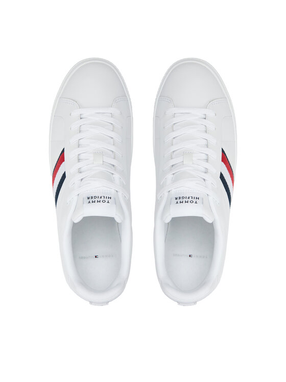 Tommy Hilfiger Tommy Hilfiger Сникърси Icon Court FM0FM05163 Бял