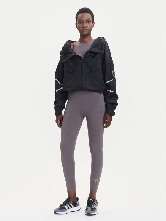 adidas by Stella McCartney adidas by Stella McCartney Prijelazna jakna Item Track JV7031 Crna Loose Fit