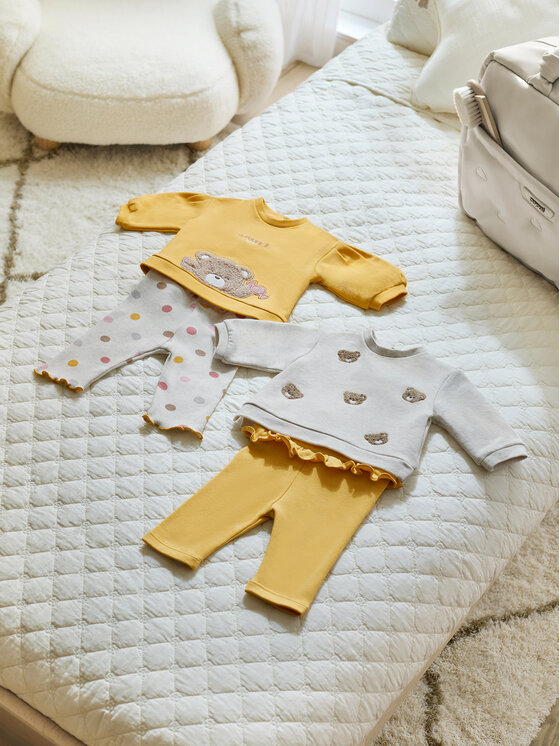 Mayoral Mayoral Komplet dziecięcy 2786 Kolorowy Regular Fit