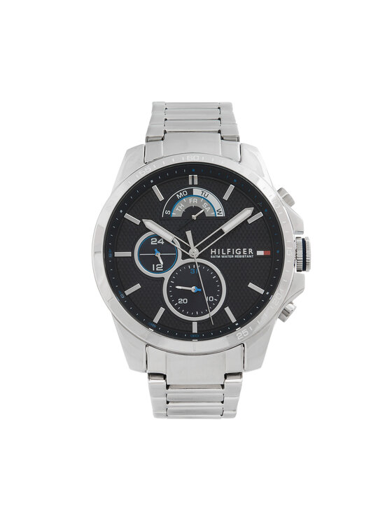 Tommy Hilfiger Hodinky Decker1791348 Strieborná