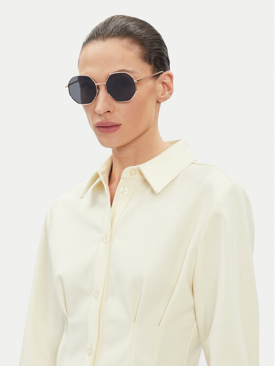 JENNY JENNY Okulary przeciwsłoneczne 4WF-006-SS25 Brązowy