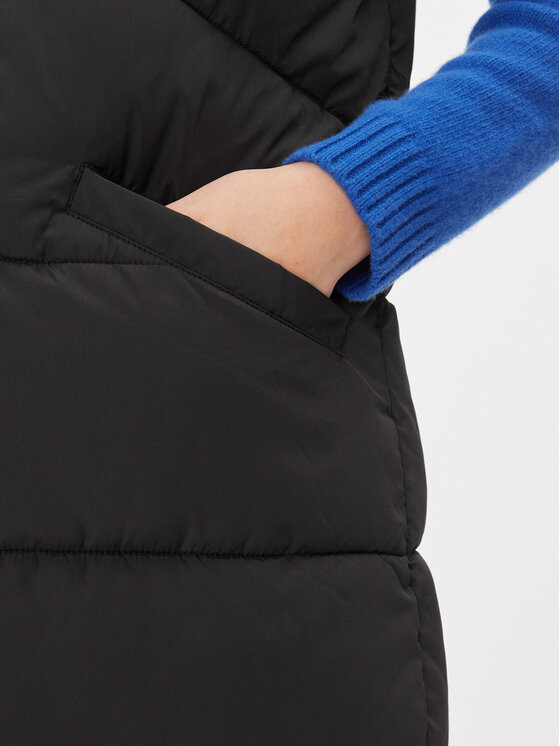 ONLY ONLY Αμάνικο Μπουφάν 15274066 Μαύρο Regular Fit