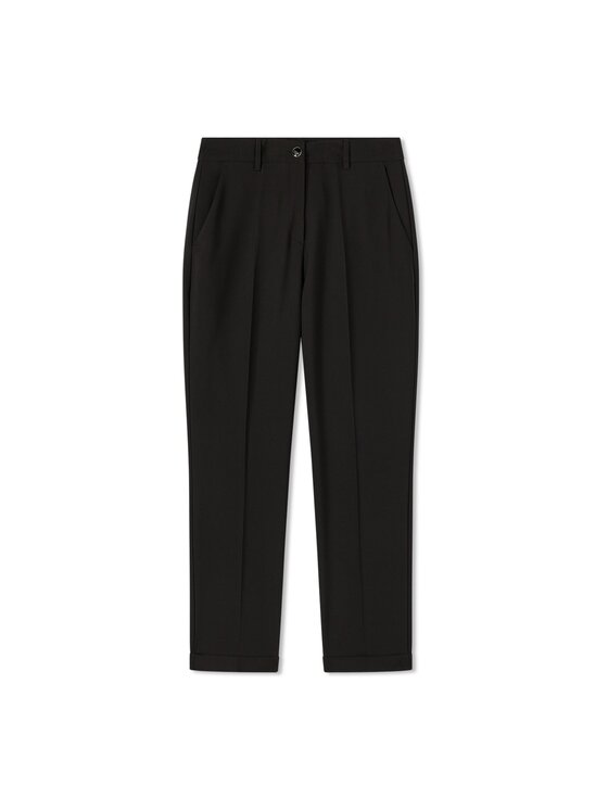 Motivi Motivi Pantaloni di tessuto P07KQ004962N033 Nero Regular Fit