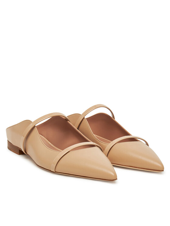 MALONE SOULIERS MALONE SOULIERS Klapki Maureen Flat 327 Beżowy