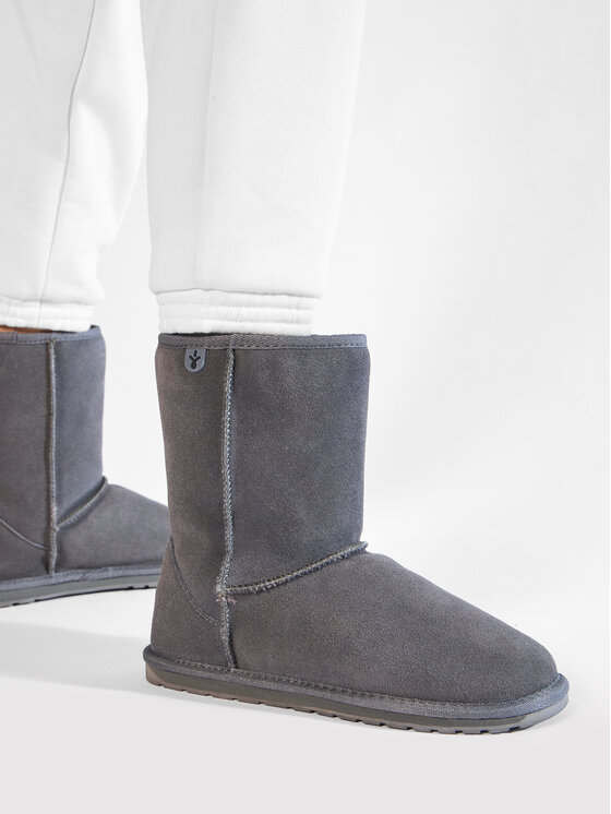 EMU Australia EMU Australia Μπότες Χιονιού Wallaby Lo Teens T10102 Γκρι