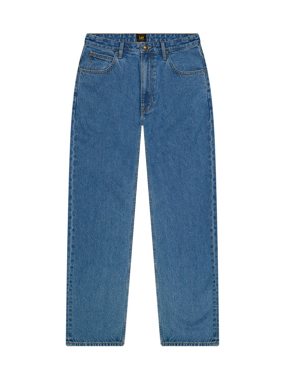 Lee Lee Jeansy ASHER Niebieski Loose Fit
