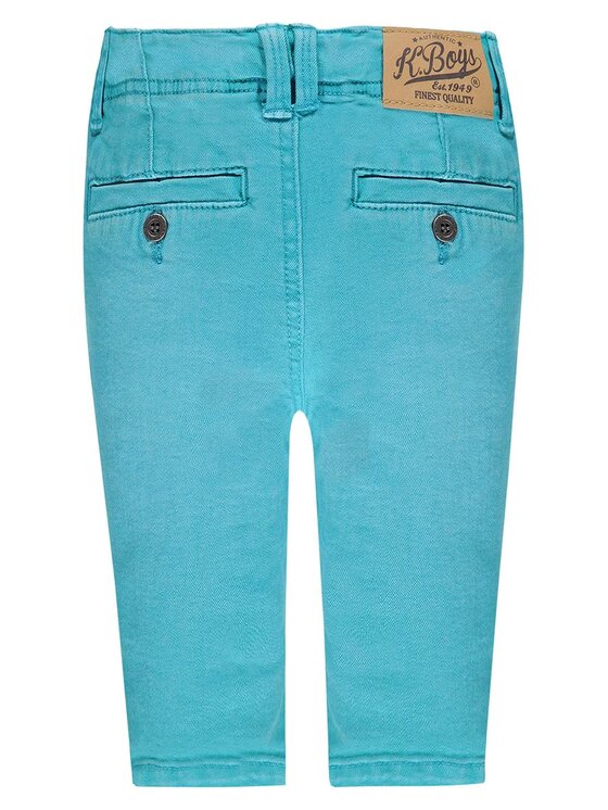 Kanz Kanz Spodnie materiałowe 1716915-3072 Niebieski Basic Fit