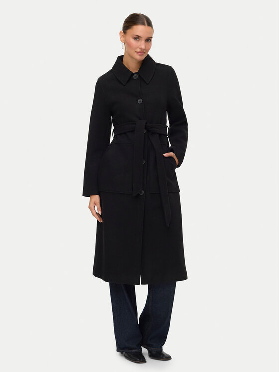 Vero Moda Vero Moda Kabát pro přechodné období Fortune Paris 10331567 Černá Regular Fit