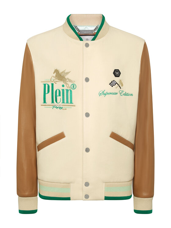 PHILIPP PLEIN PHILIPP PLEIN Bundy bomber 24141 Béžová Regular Fit