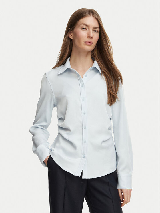 Calvin Klein Calvin Klein Srajca LV044H110G Svetlo modra Regular Fit