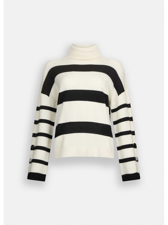 Liu Jo Liu Jo Maglione MF5127MS009W9230 Bianco Regular Fit