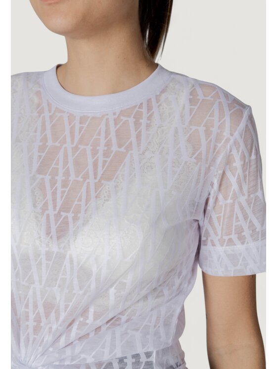 Armani Exchange Armani Exchange T-Shirt XW000513 AF10835 Biały Shirt Fit