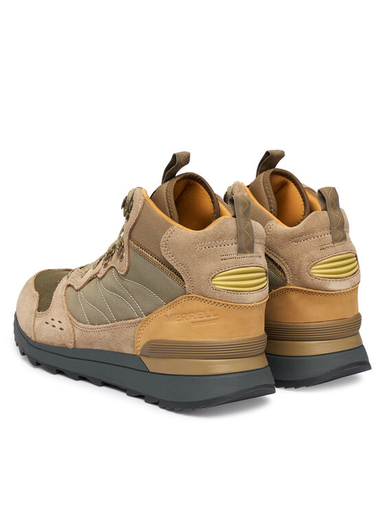 Merrell Merrell Trekkingi Alpine 83 Snkr Recraft Mid Waterproof J007331 Brązowy