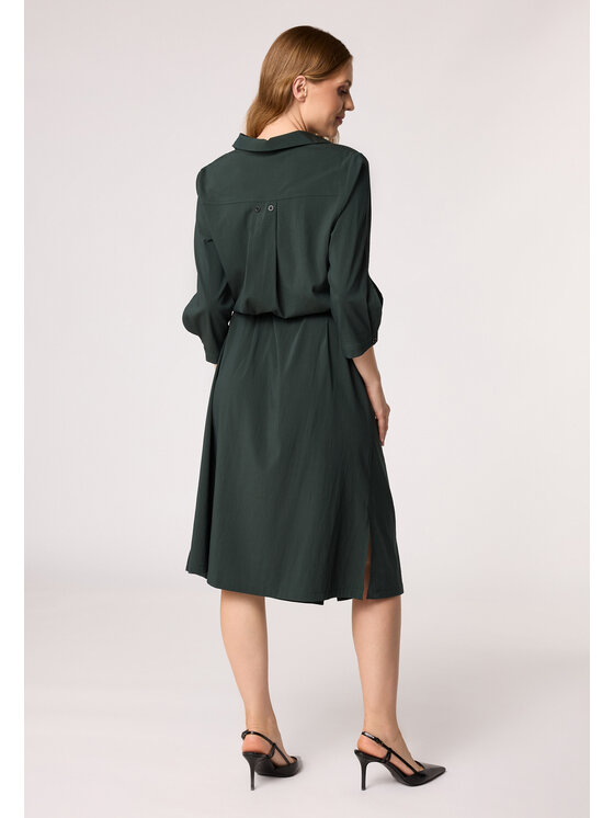 QUIOSQUE QUIOSQUE Každodenné šaty 4VF003 Zelená Regular Fit