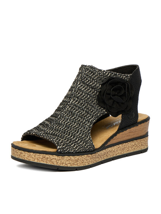 Rieker Rieker Sandales CEO-63791-01 Melns
