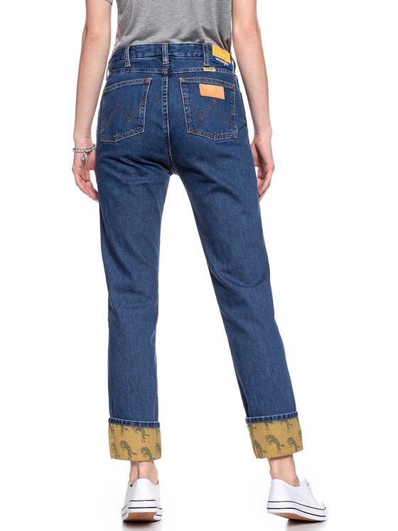 Wrangler Wrangler Jeans BOYFRIEND Blu Loose Fit