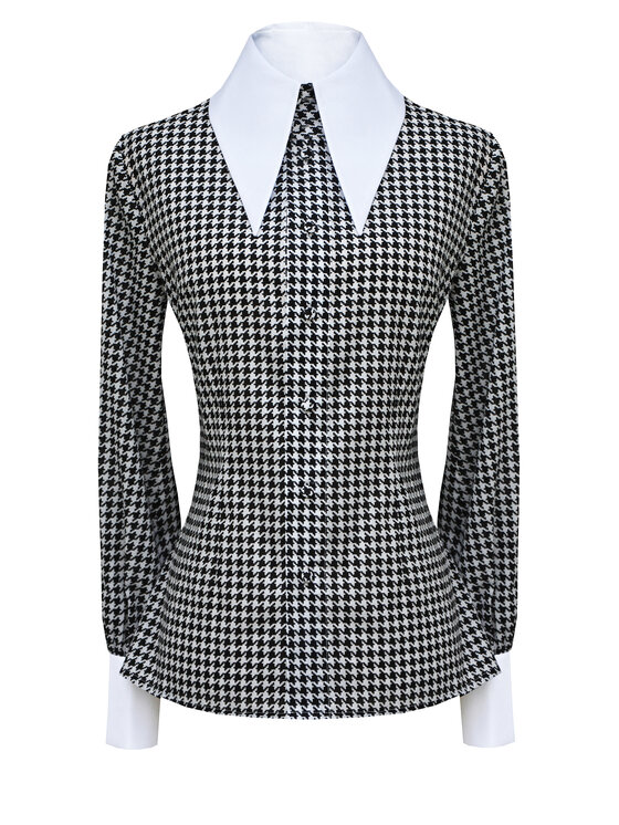 Kasia Zapała Kasia Zapała Koszula Carolina Czarny Slim Fit