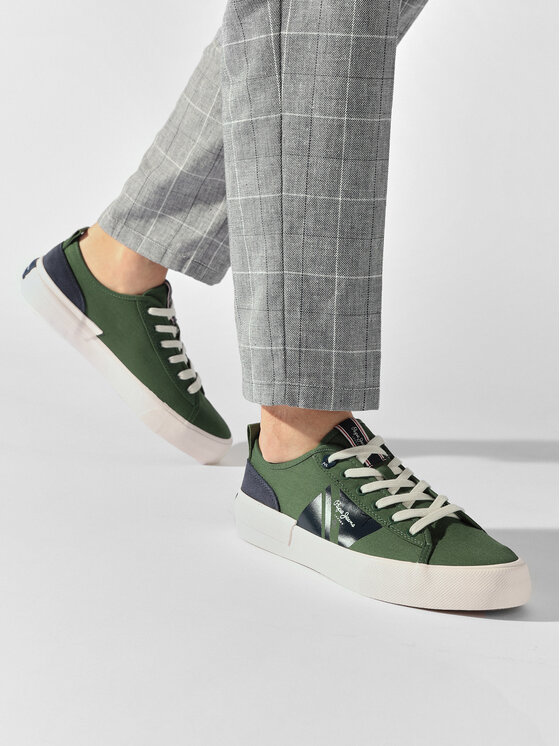 Pepe Jeans Scarpe sportive Allen Flag Color PMS30903 Verde Modivo