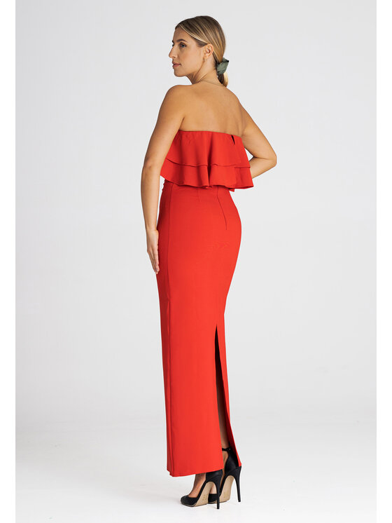 FIGL FIGL Abito da sera M987 Rosso Regular Fit