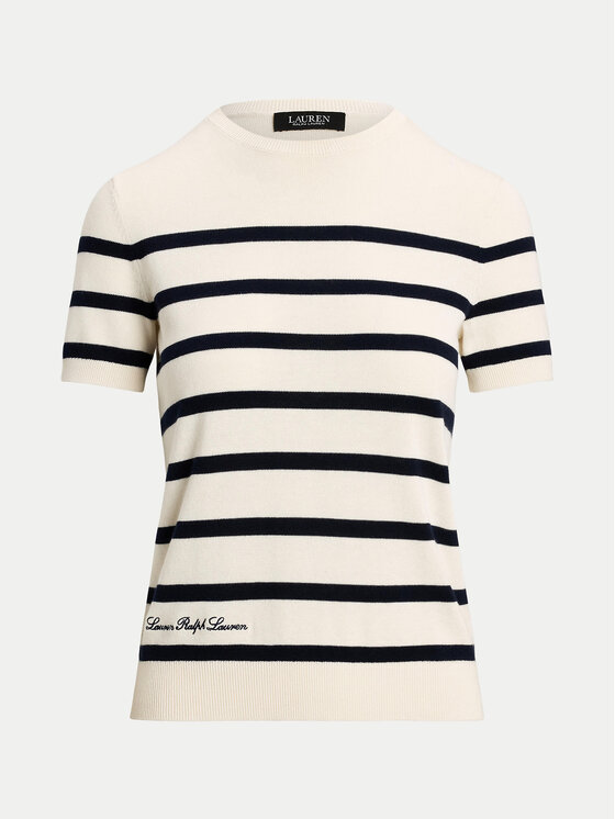 LAUREN RALPH LAUREN LAUREN RALPH LAUREN Sweter 200961688002 Écru Regular Fit