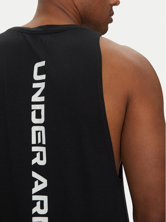Under Armour Under Armour Tank top marškinėliai Zone 1361901 Juoda Loose Fit