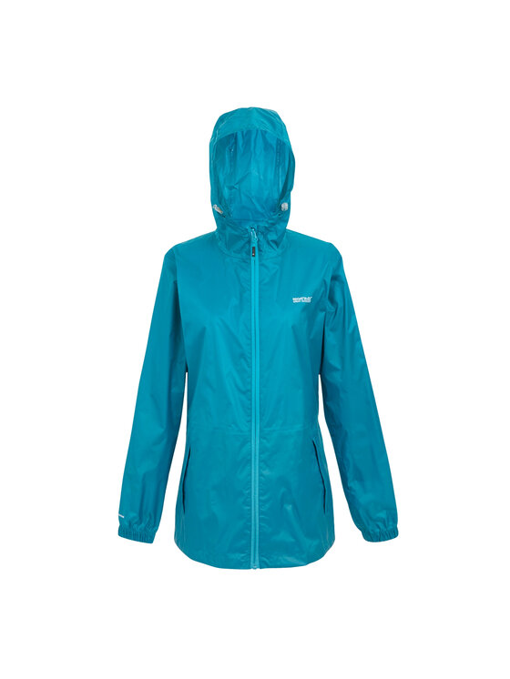 Regatta Regatta Kurtka przeciwdeszczowa Pack It III Fioletowy Long Fit