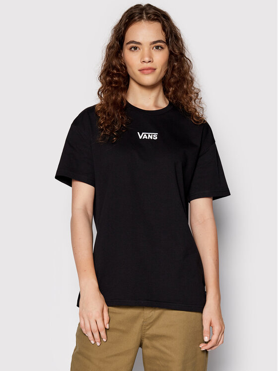 Vans T-shirt Flying V VN0A7YUT Crna Oversize