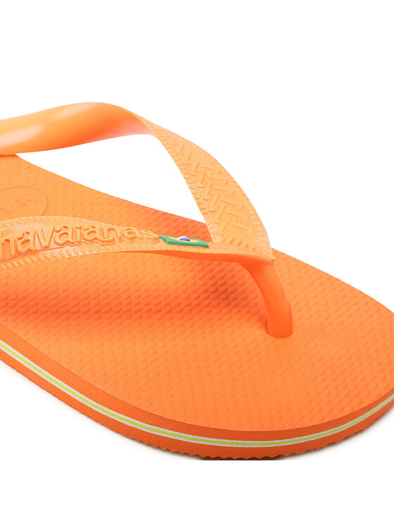 Havaianas Havaianas Čības uz pirksta Brasil 40000325735 Oranžs