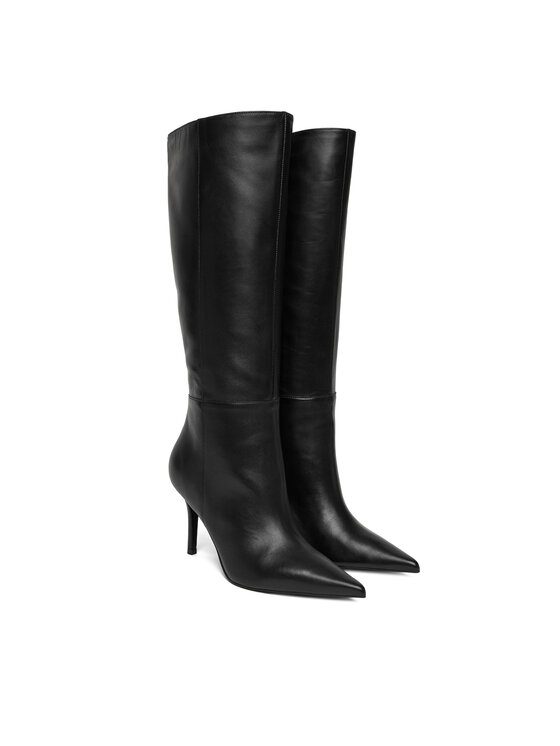 Guess Guess Μπότες FLFGRS LEA11 Μαύρο