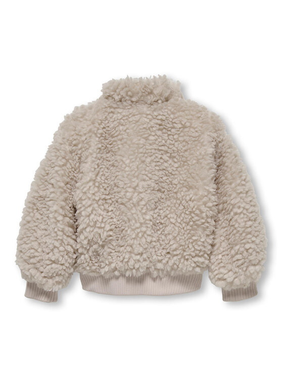 Kids ONLY Kids ONLY Μπουφάν μεταβατικό 15296464 Μπεζ Regular Fit