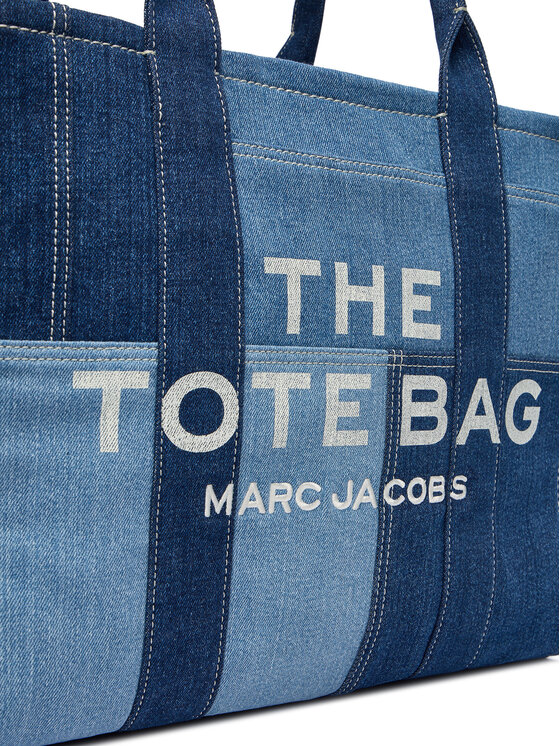 Marc Jacobs Marc Jacobs Geantă The Denim Large Tote Bag H018M06FA21 Albastru