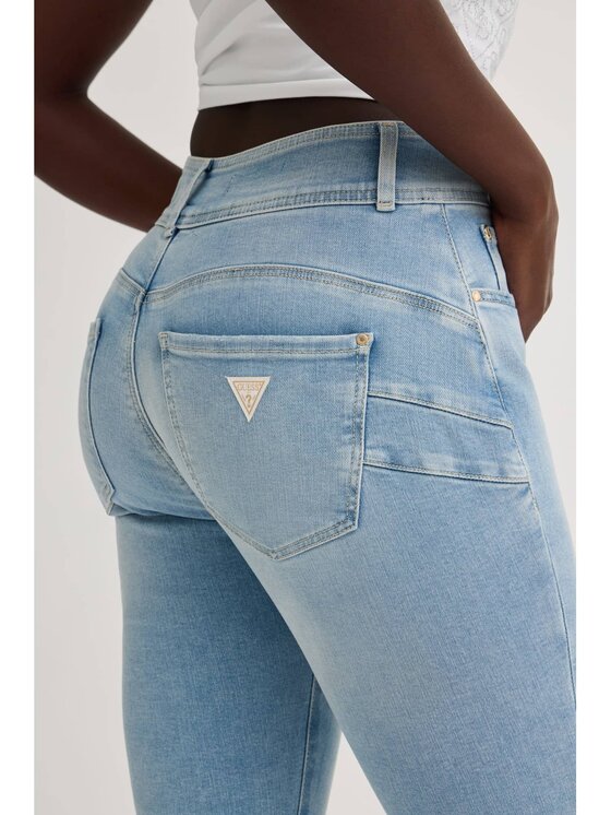 Guess Guess Jeansy 183922 Niebieski Skinny Fit