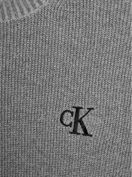 Calvin Klein Jeans Calvin Klein Jeans Megztinis Festive IG0IG02327 Pilka Regular Fit