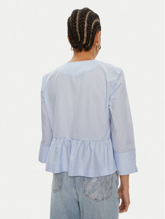 ViCOLO ViCOLO Bluză TB1518 Albastru Regular Fit