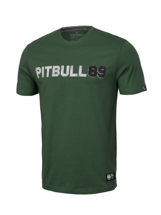 PITBULL PITBULL T-Shirt Koszulka Dog 89 M Zielony Regular Fit