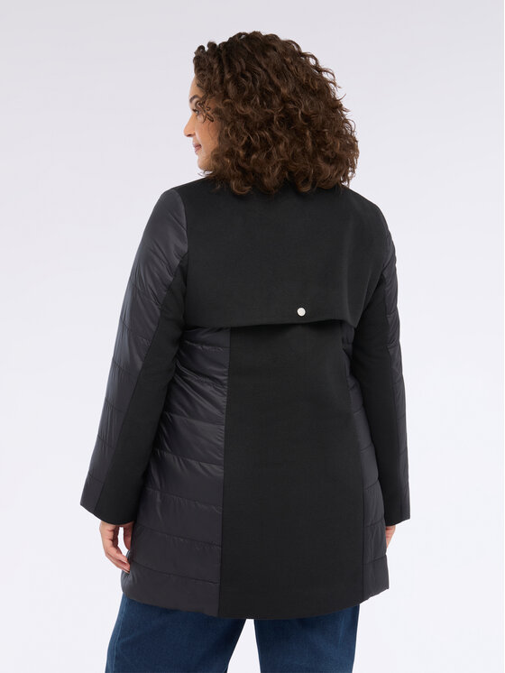 Fiorella Rubino Fiorella Rubino Cappotto 0222T000323N033 Nero A-Line Fit