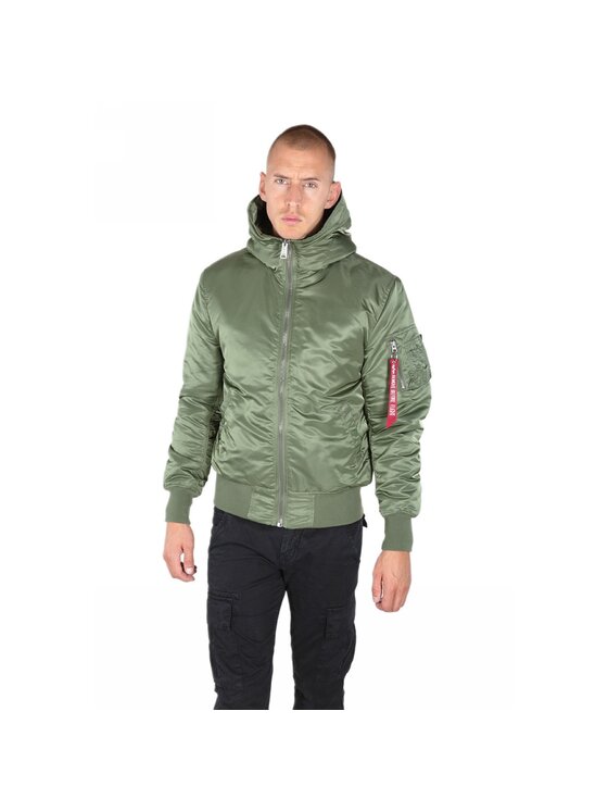 Alpha Industries Alpha Industries Bundy bomber AI.158104-01-XXL Zelená Vintage Fit
