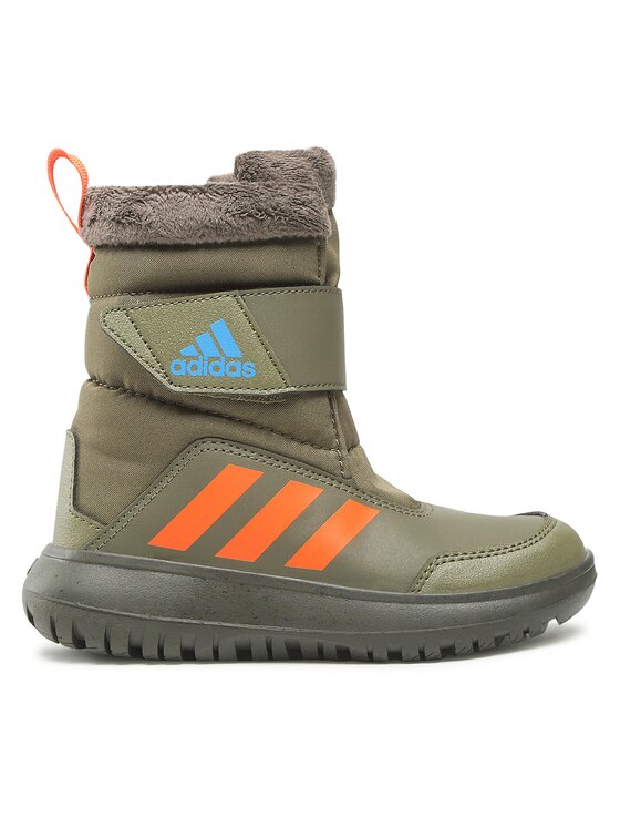 Cizme de zăpadă adidas Winterplay C GZ6797 Kaki