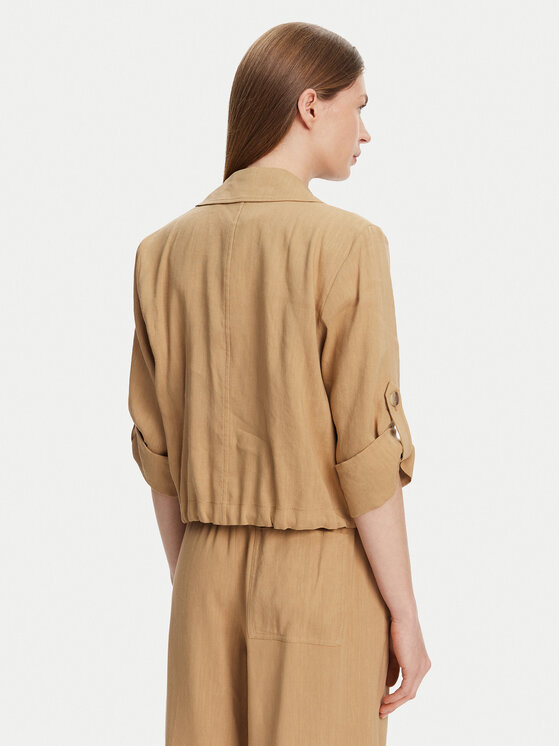 Marella Marella Giacca da abito Malibu 2513041055 Beige Relaxed Fit