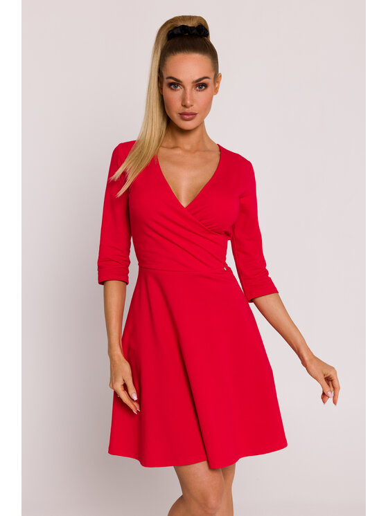 Made of Emotion Made of Emotion Abito da sera M786 Rosso Generous Fit