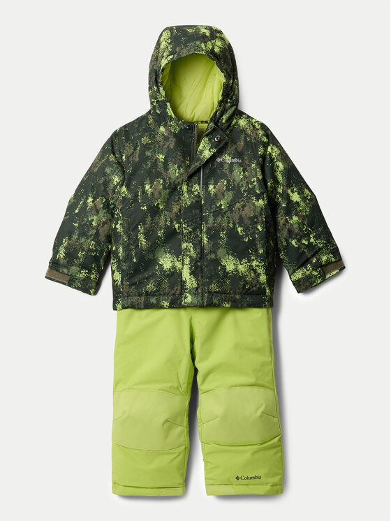 Columbia Columbia Sada bunda s overalem Buga™ II 2088902 Zelená Regular Fit