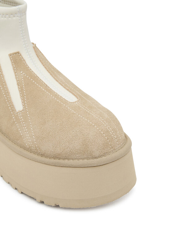 Ugg Ugg Μπότες Χιονιού W Classic Mini Dipper Sunwave 1167591 Μπεζ