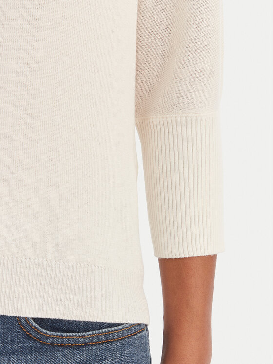 Morgan Morgan Cardigan 251-MBATSI Écru Slim Fit