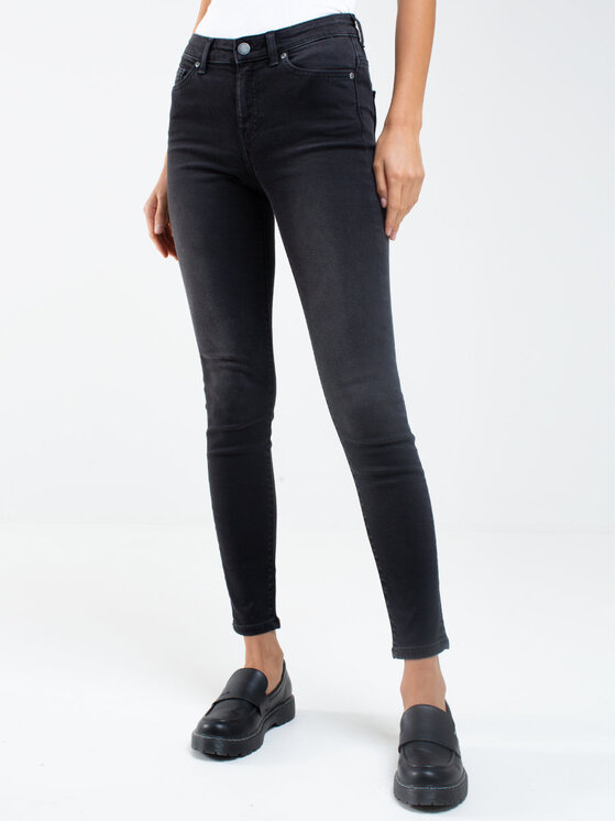 BIG STAR BIG STAR Jeansy ADELA_961_190 Czarny Skinny Fit