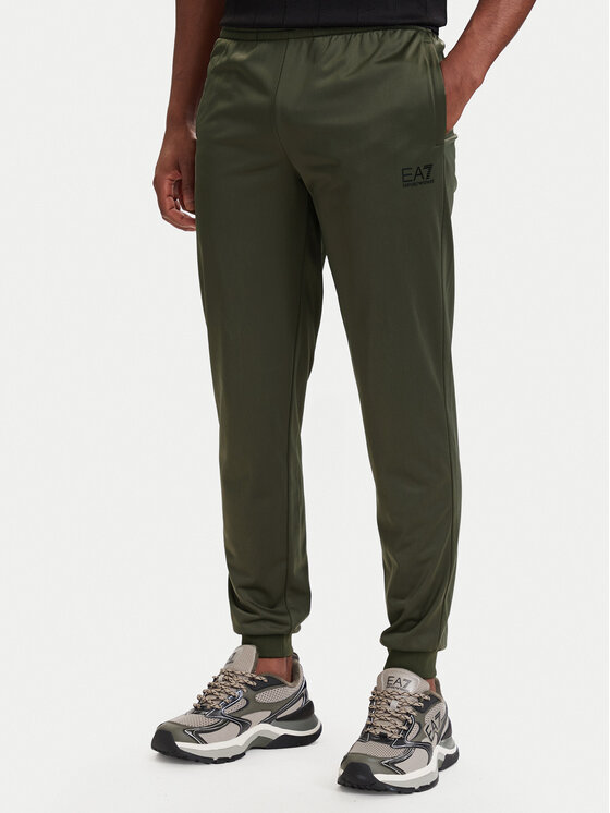 EA7 Emporio Armani EA7 Emporio Armani Trenerka 8NPV65 PJHCZ U7014 Tamno zelena Regular Fit