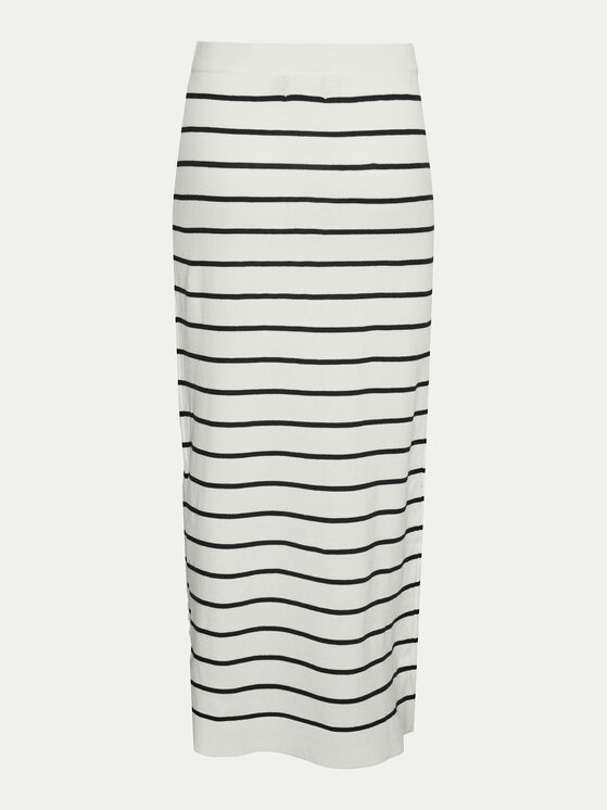 Pieces Pieces Fustă tip creion Joy 17150578 Alb Regular Fit